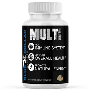 Blue Collar Nutrition Multi – 60 Capsules – Packed with Vitamins and Nutrients for Men - Fuel Your Blue Collar Energy and Vitality