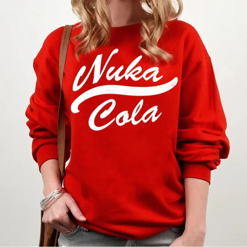 Nuka Cola Sweatshirt Tshirt, Nuka Girl Shirt, Nuka Cola Fallout, Nuka Cola Shirts, Nuka World Shirt, Trending Drink, Fallout, Beverage Shirt