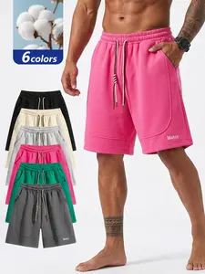 Men’s solid-color shorts, lightweight breathable shorts, casual breathable comfortable shorts