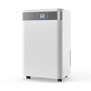 fathersdaygift  VEVOR 35 Pints Dehumidifier for Home Basement, Drain Hose for Commercial Industrial Use, Smart Humidity Control, Low Noise for Large Rooms, Warehouses, Bedrooms Storage, Large Coverage, White