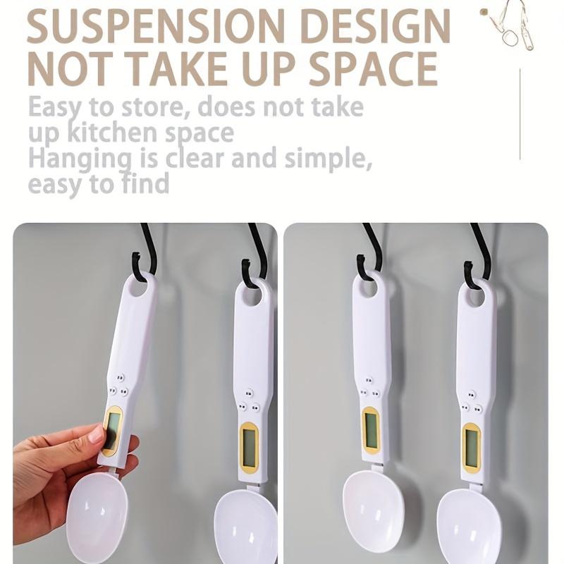 【FaddishDeal】500g / 0.1g electronic measuring spoon scale, household small kitchen weighing spoon, measuring handheld, measuring utensils Cover, food scale