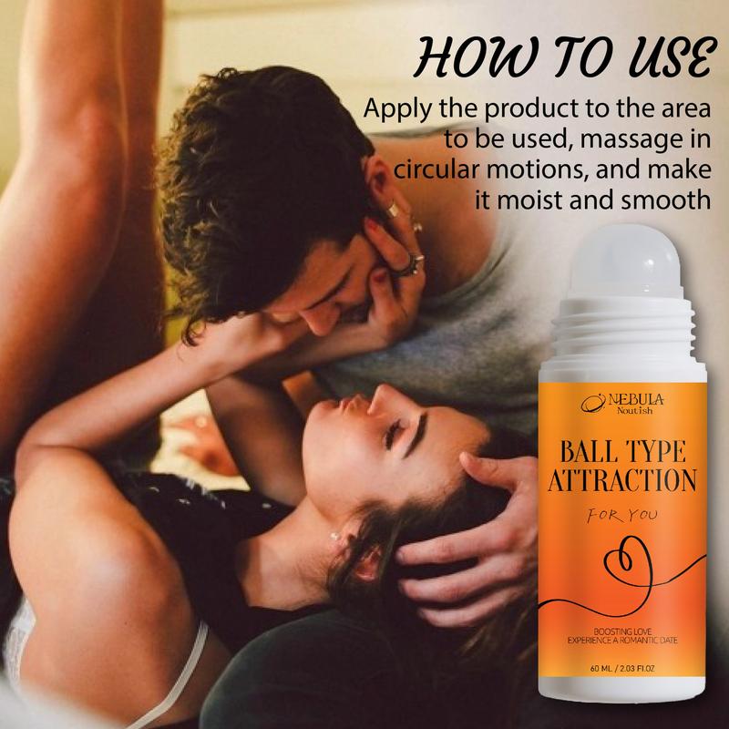 Attractive Atmosphere Rollerball, Layered Plant-Based Fragrance, Precision Control, Portable Scent Booster, Perfect for Commuting & Dates