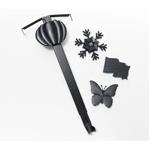 Haute Decor Adjustable Wreath Hanger with 4 Icons