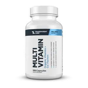 Transparent Labs Multivitamin - Organic Vitamins + Co-Factors (120 Capsules, 30 Servings)