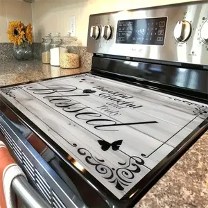 HarleyLand Stove Top Cover, Heat & Scratch Resistant Stove Top Cover, Easy To Clean Stove Top Protector, Kitchen Accessories