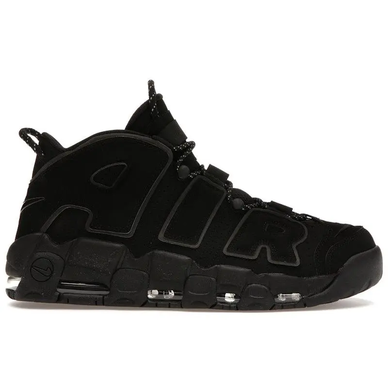 Nike Men's Air More Uptempo Black Reflective (2018) Basketball Shoes, from StockX