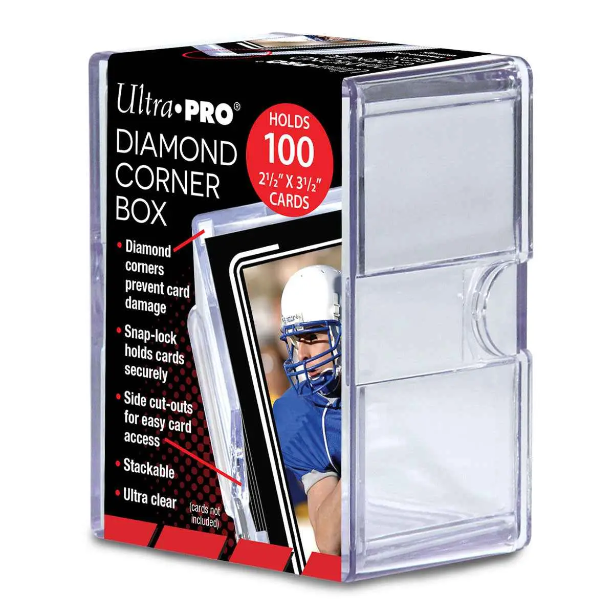 Diamond Corner 100+ Card Storage Box