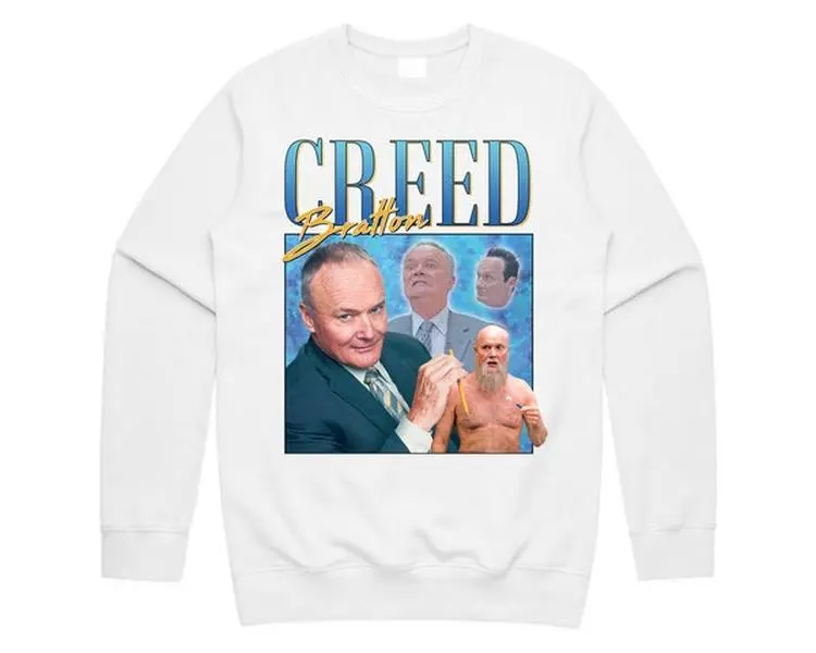 Creed Bratton Homage Jumper Sweater Sweatshirt US Office Retro 90's Biznus Boboddy Funny Gift