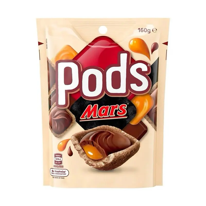 Mars Pods Milk Chocolate & Caramel Mars Pods Milk Chocolate & Caramel