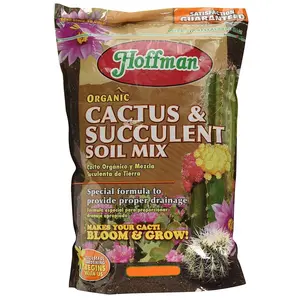 Hoffman Organic Cactus & Succulent Soil Mix — Fast‑Draining, pH‑Balanced, Ready-to-Use