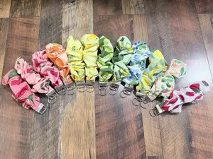 Scrunchie Wristlet Keychain
