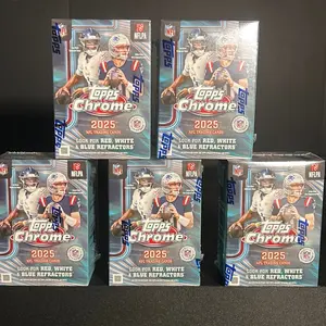 Pick Your Team Break -5x 2025 Topps Chrome Football Blaster Box