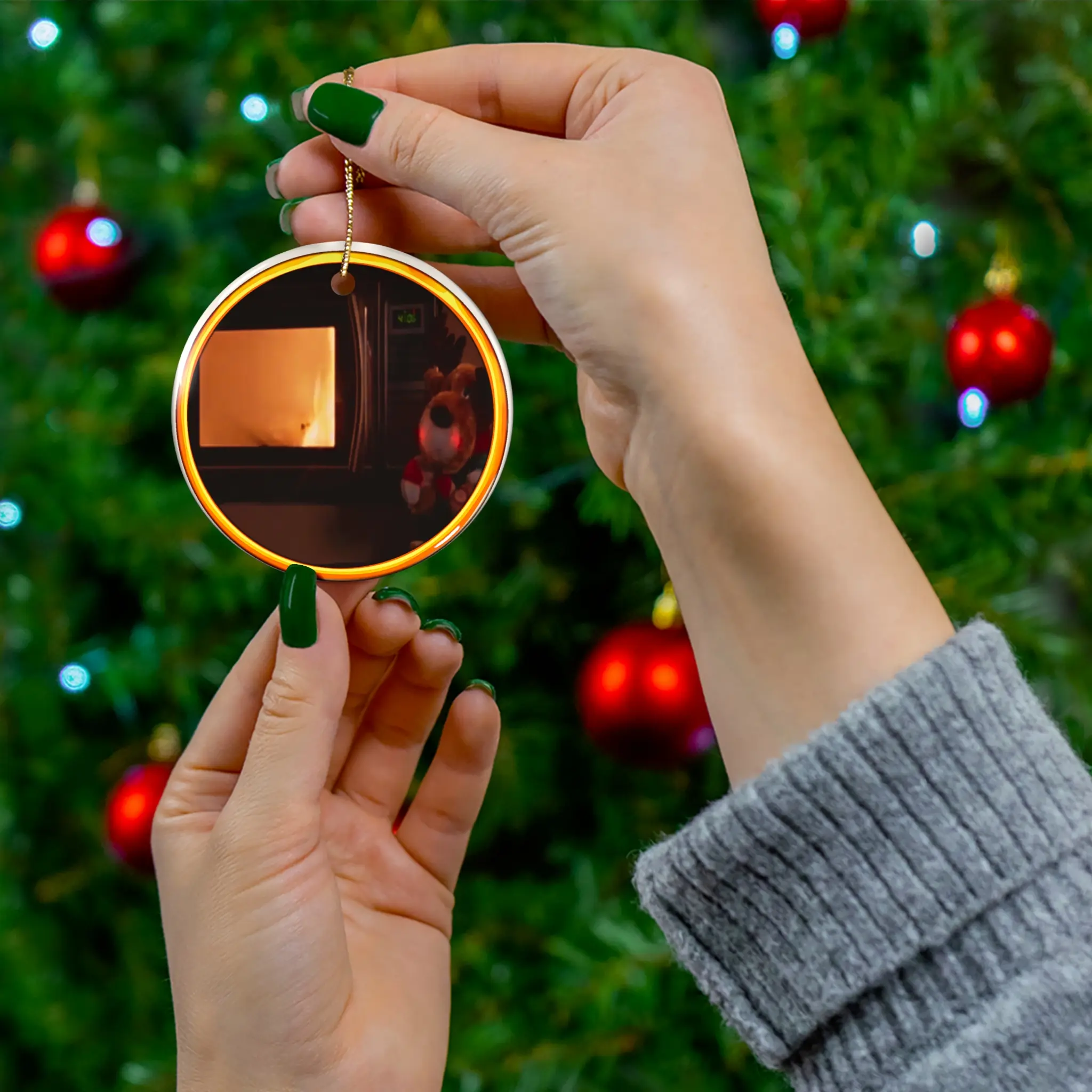 The Container Said Miceowaveable Samantha James, Anna Faris, Funny Christmas Holiday Home Decor, Unique, movie humor