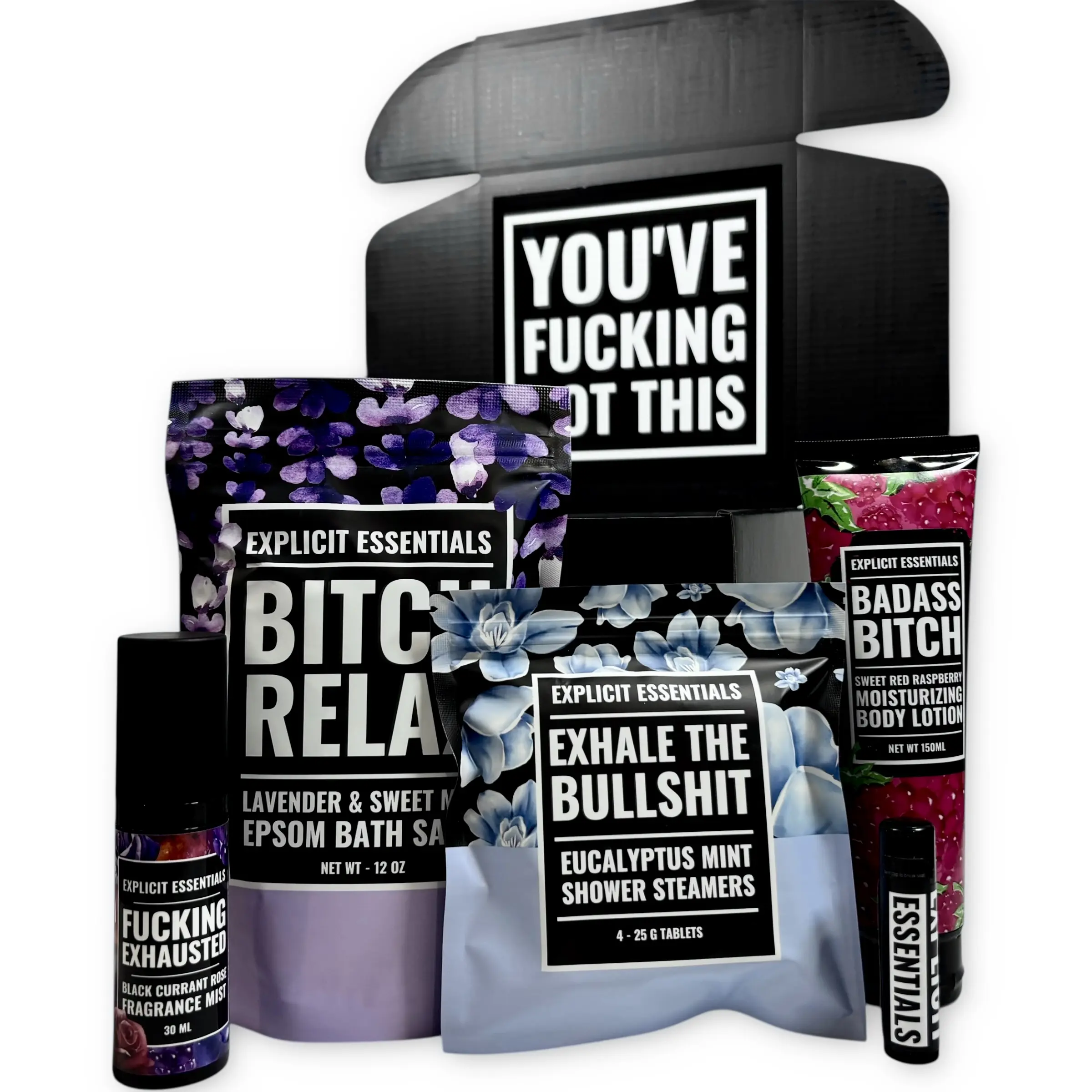 You've Fucking Got This Gift Box Set, Body Care Gift Set For Women, Self Care Gift BAsket