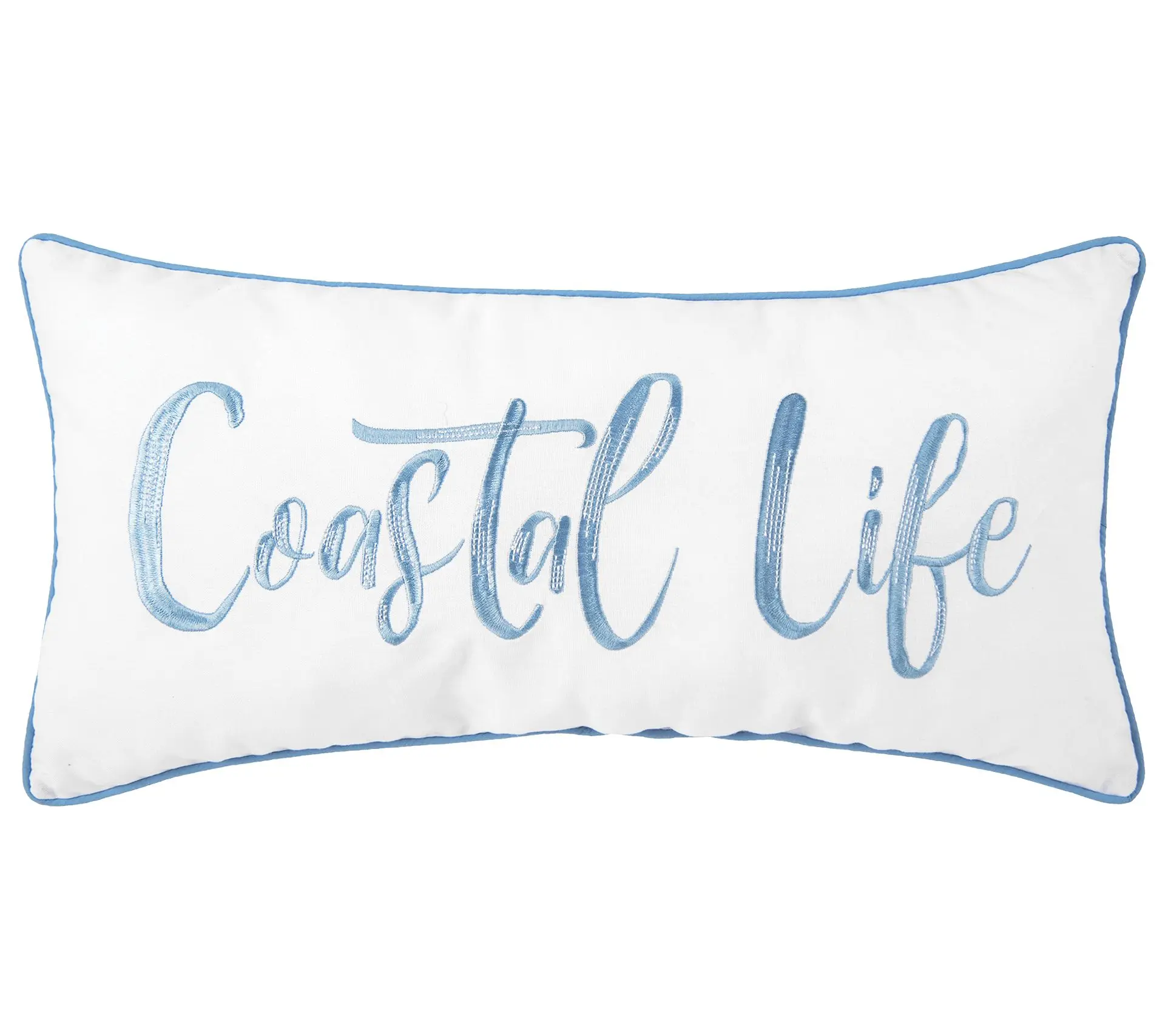 12" x 24" Coastal Life Pillow by Valerie