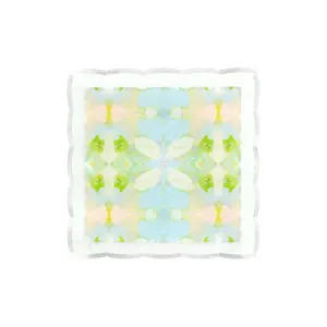 Laura Park Designs - Elephant Falls Scalloped Tray Large: Small
