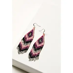 Beaded Pavilion Earrings