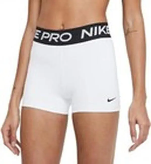 NWT Size X-LARGE Women's Nike Pro 365 3" Compression Short WHITE CZ9857-100 XL