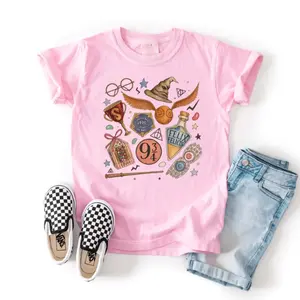 Fantasy Graphic T-Shirt, Wizard World Shirt, HP Fan Gift, Book Lover Gift, Universal Shirt, Halloween Magical Tee