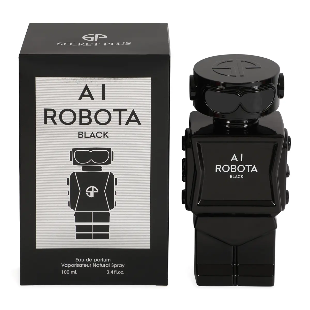 Ai Robota Black Eau de Parfum for Men 100ml Fragrance