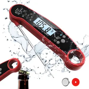 Meat Thermometer Digital, Instant Read Meat ThermometerI for Grill and Cooking, Waterproof Food Digital Thermometer for Kitchen and Outside, BBQ, Turkey, Candy, Liquids, Beef