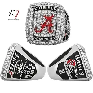 NCAA 2015 Alabama SEC Redtide Men's Ring, Premium Championship Ring directly from the manufacturer