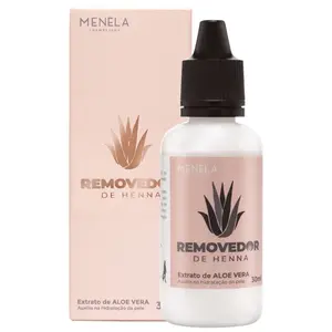 MENELA HENNA REMOVER Henna remover 1.0 fl oz, white MENELA HENNA REMOVER Henna remover 1.0 fl oz, white