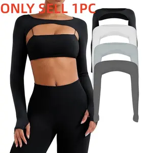 Cooling Arm Sleeve with Finger Holes, Sports Sleeve, Breathable Comfortable Arm Wrap, Women's Summer Protective Scarf, Ideal for Golf Driving Cycling Fishing Running