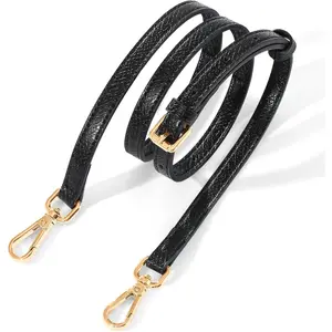 Leather Purse Strap, Purse Straps Replacement Crossbody Shoulder Straps for Bags, Adjustable Straps for Handbags
