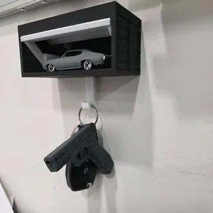 3D Printed Novelty Keychain, Festive Party Gift for Home Supplies & Party Bag Fillers