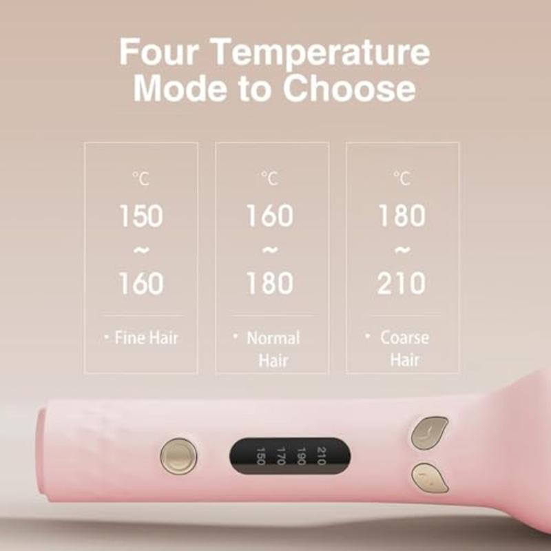 Fully automatic curling stick lazy curling tool,Negative Ion Automatic Hair Hair Curl Wand, 4 Modes Temperatures Rotating Curling Iron for Women, Hair Styling Tools for Home, Automatic Curling Stick ,Christmas, New Year, birthday gifts