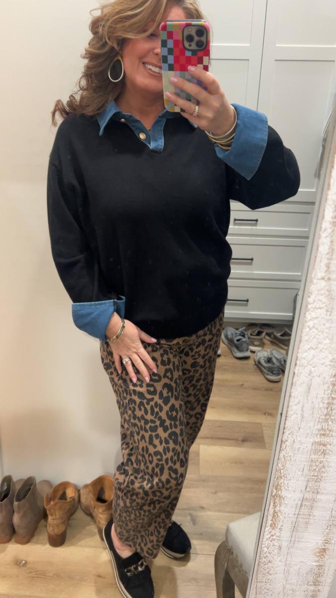 Item: Khaki Leopard, L