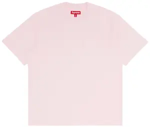 Supreme Short-Sleeve Pocket Tee 'Light Pink'