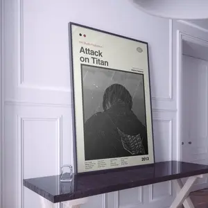 Attack On Titan Poster | AOT Anime Print | Film Poster | Vintage Retro Art Print 5