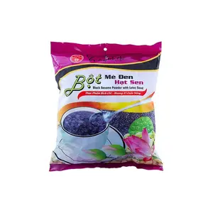 BLACK SESAME POWDER WITH LOTUS SEED BỘT MÈ ĐEN HẠT SEN 12.35 OZ