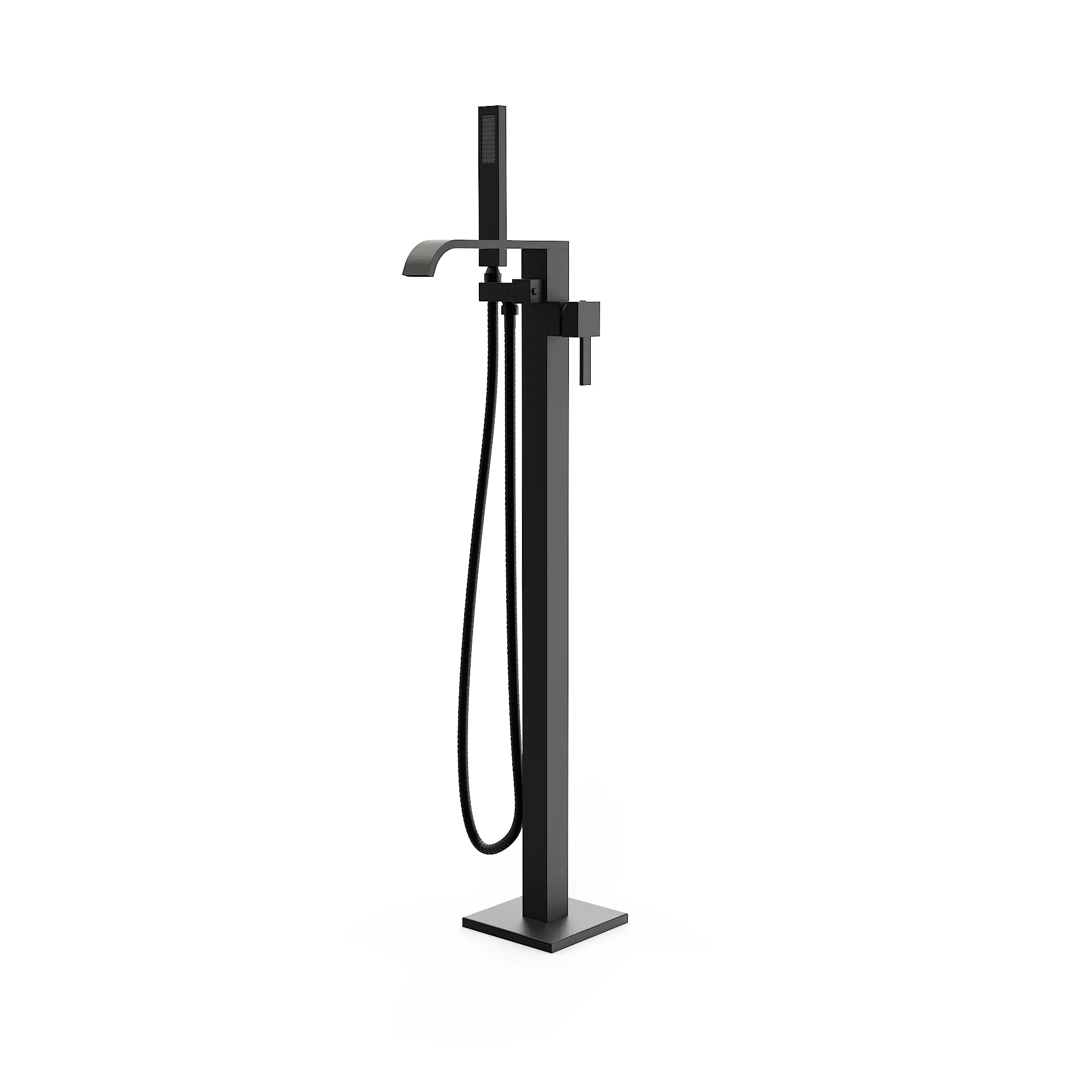 Single-handle Freestanding Tub Faucet with Hand Shower