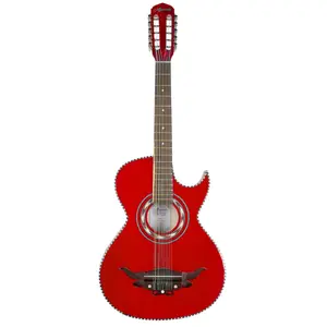 Alvarado Bajo Quinto Maple Red with Bag