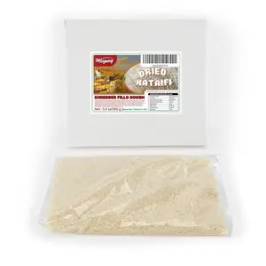 Kataifi Shredded Fillo Dough 3.5 Oz (100 gr.) for Dubai Chocolate Bar Pistachio, Kadayif for Knafeh  Chocolate Bar Pastry s in Cardboard. Knafeh Kunafa Katafi Kunefe Kadaifi Phyllo Dough Chilled Kadafi Dubai Katifi Kanafeh (3.5 Oz (Cardboard), Wheat)