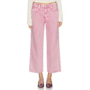AMO Denim Billie Jeans in Rosestone