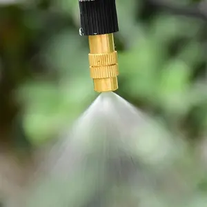 5pcs Automatic Watering System, Household Atomizing Nozzle, Plant Spraying Spray Dust Reduction Gardening Watering Timer Nozzle, Garden Supplies