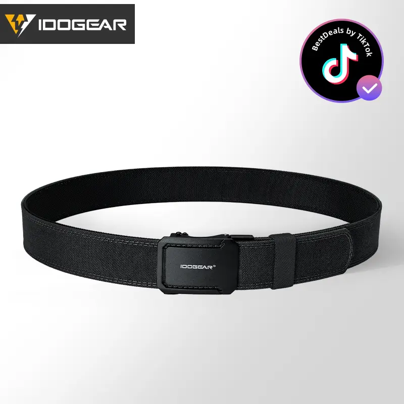 IDOGEAR Men's 1.75" Ratchet Nylon Belt Quick Release Sport Belts CCW Belts 3439