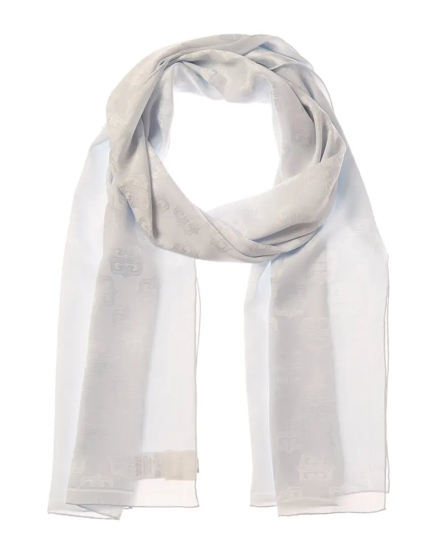 Givenchy 4G Logo Silk Scarf