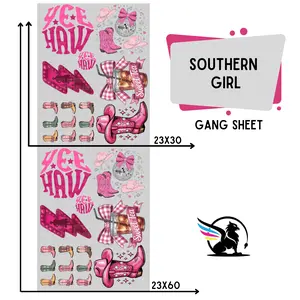 Southern Girl | Premade DTF Transfer Gang Sheet For Graphic Tees