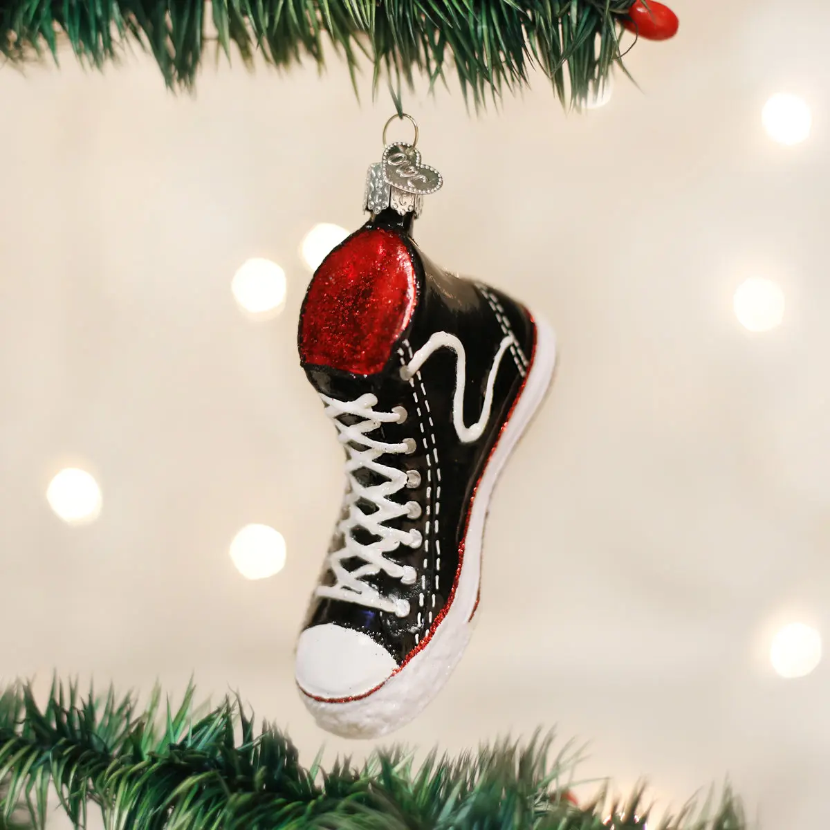 High Top Sneaker Xmas Ornament, Holiday Decor, Christmas Tree Decoration for Home Festive Supplies
