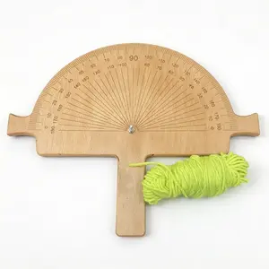Precision Angle Finder – Handcrafted Birch Wood Degree Tool, Custom Angles Accurate Degree Tool, Engraved Protractor for Accurate Measurements for Welder Carpentry DIY Projects, Builders.