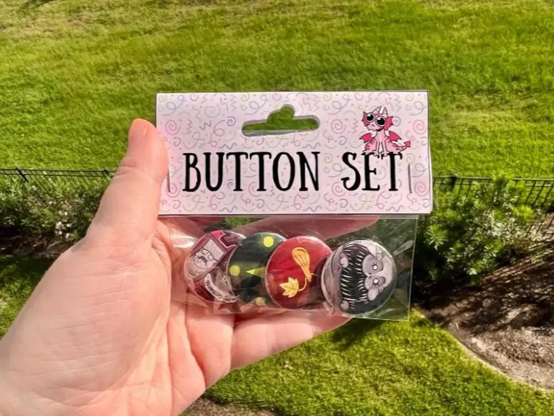 Iron Lung Button Set, Indie Game, Markiplier, Simon the Convict