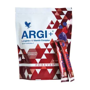 Forever Living Forever Argi+ & Vitamin Complex Healthcare Supplement - L-Arginine Supports Nitric Oxide Production - Gluten-Free Berry Flavor - 30 Packets for Fitness & Dietary Needs