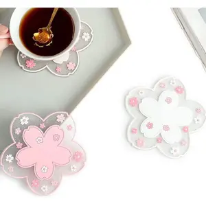 Durable Non-Slip PVC Coaster for Coffee Cup and Tea Cup, Bowl Pad Placemat