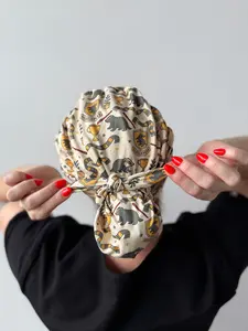 DuoStyle Scrub Hat - Yellow House