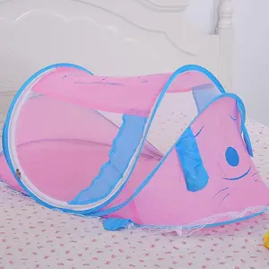 1pcs Foldable Baby Mosquito Net Bed, Portable Infant Mosquito Net for 0-2 Years Old, Easy to Carry and No Installation Needed